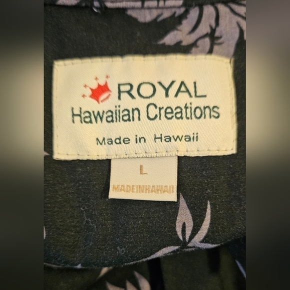 HAWAIIAN Ukuleles Pineapples Tropic Chestband Button Up Causal Shirt - Picture 8 of 9